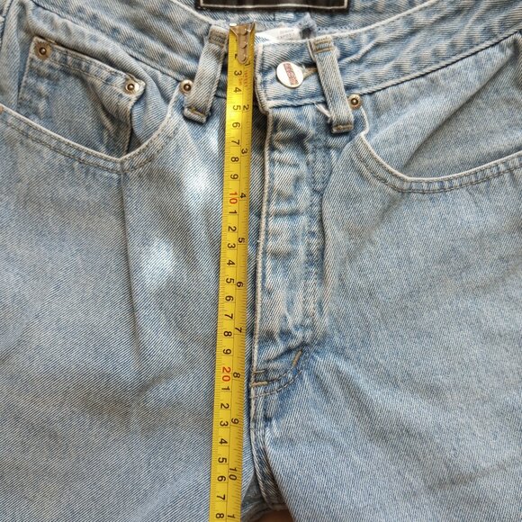 Rare Late 80s Early 90s High Waist Tapered Jeans Z. Cavaricci - Picture 5 of 8